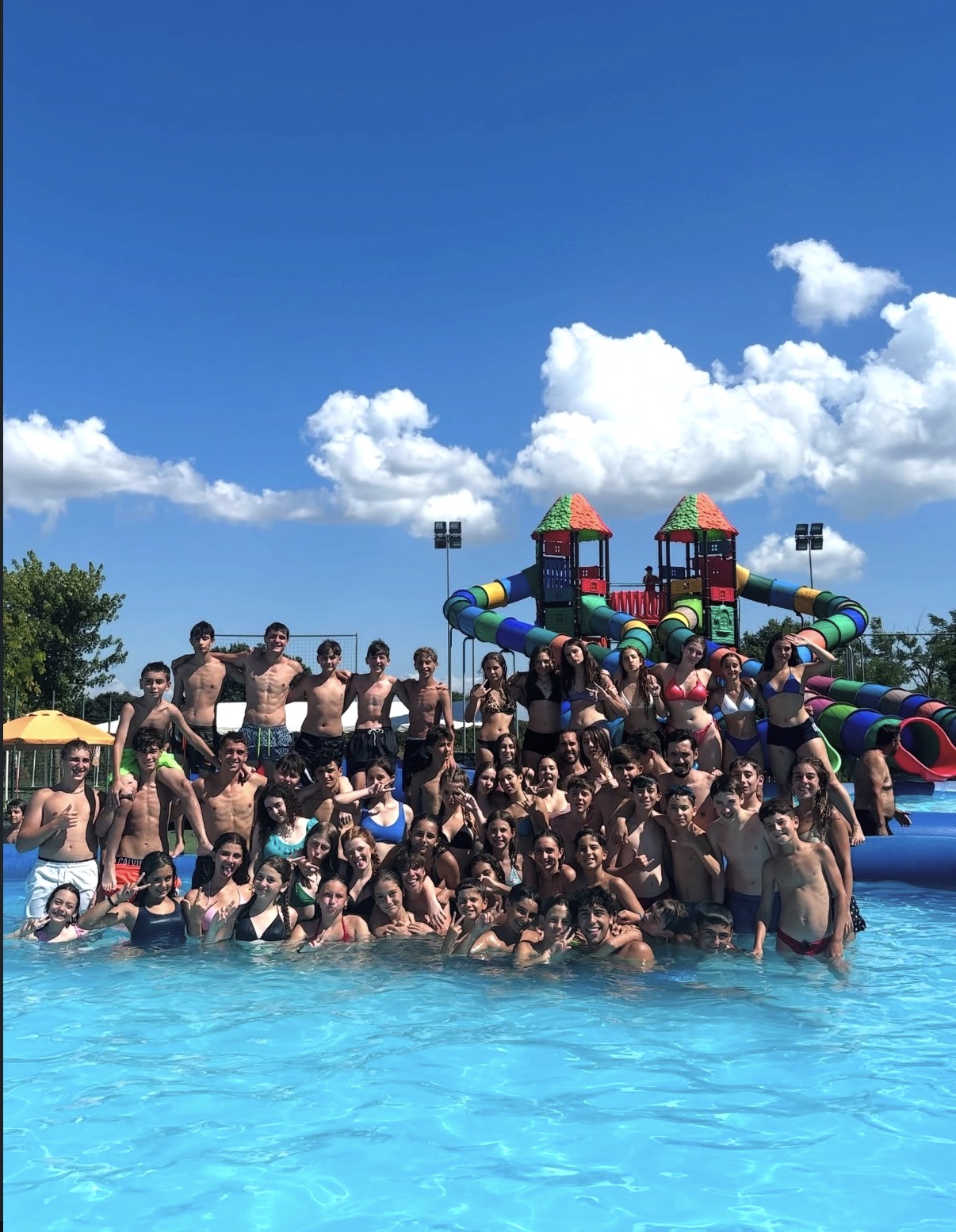 Summer Camp Foto Bellissima Da Prima Paginza